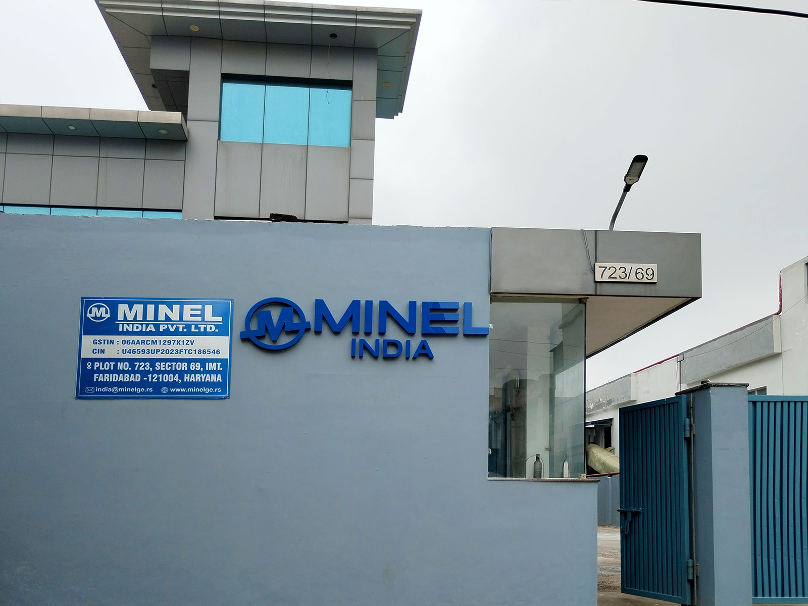 Opening of the Minel Production Center in India