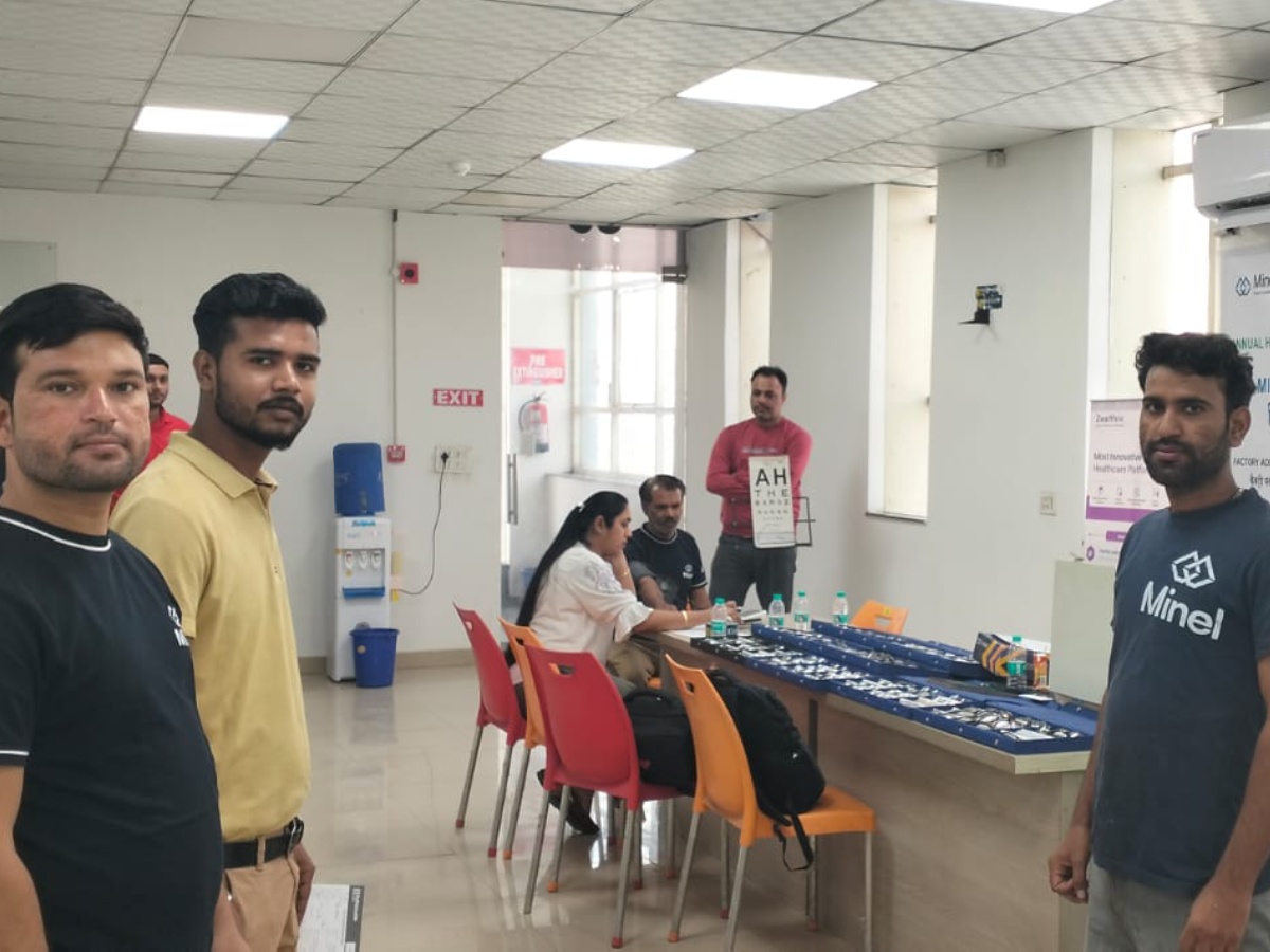 Minel India Hosts Annual Health Camp to Support Employee Well-being